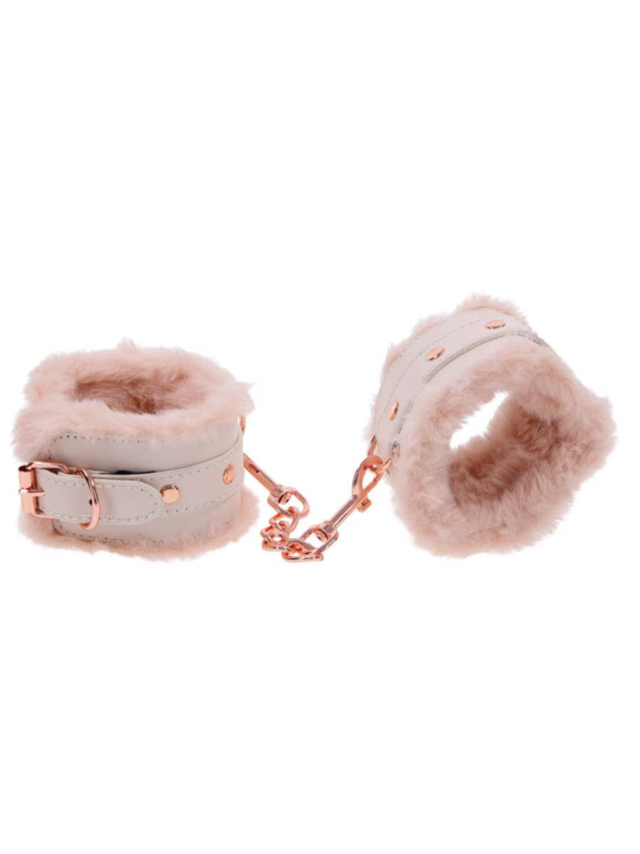 Peaches n Cream Fur Handcuffs
