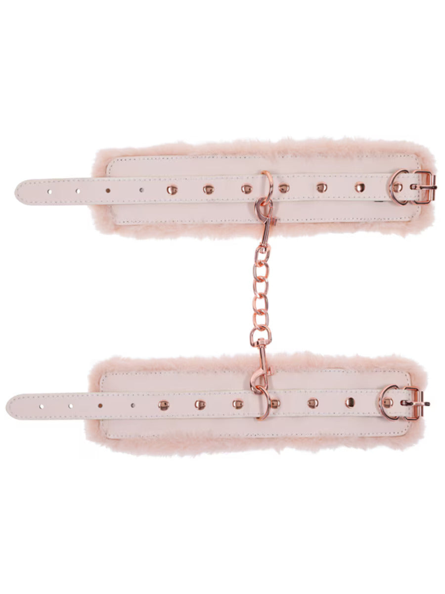Peaches n Cream Fur Handcuffs