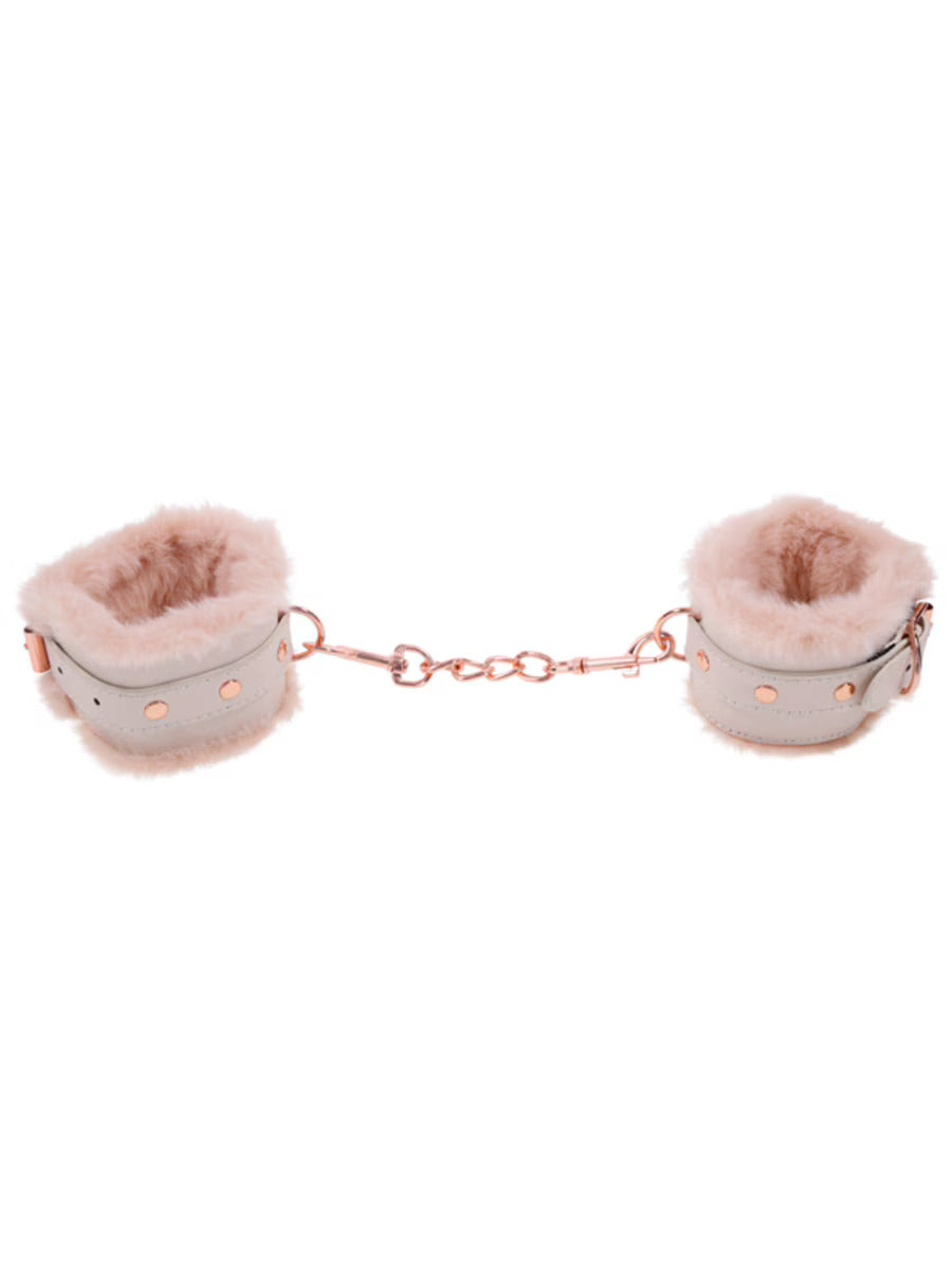 Peaches n Cream Fur Handcuffs