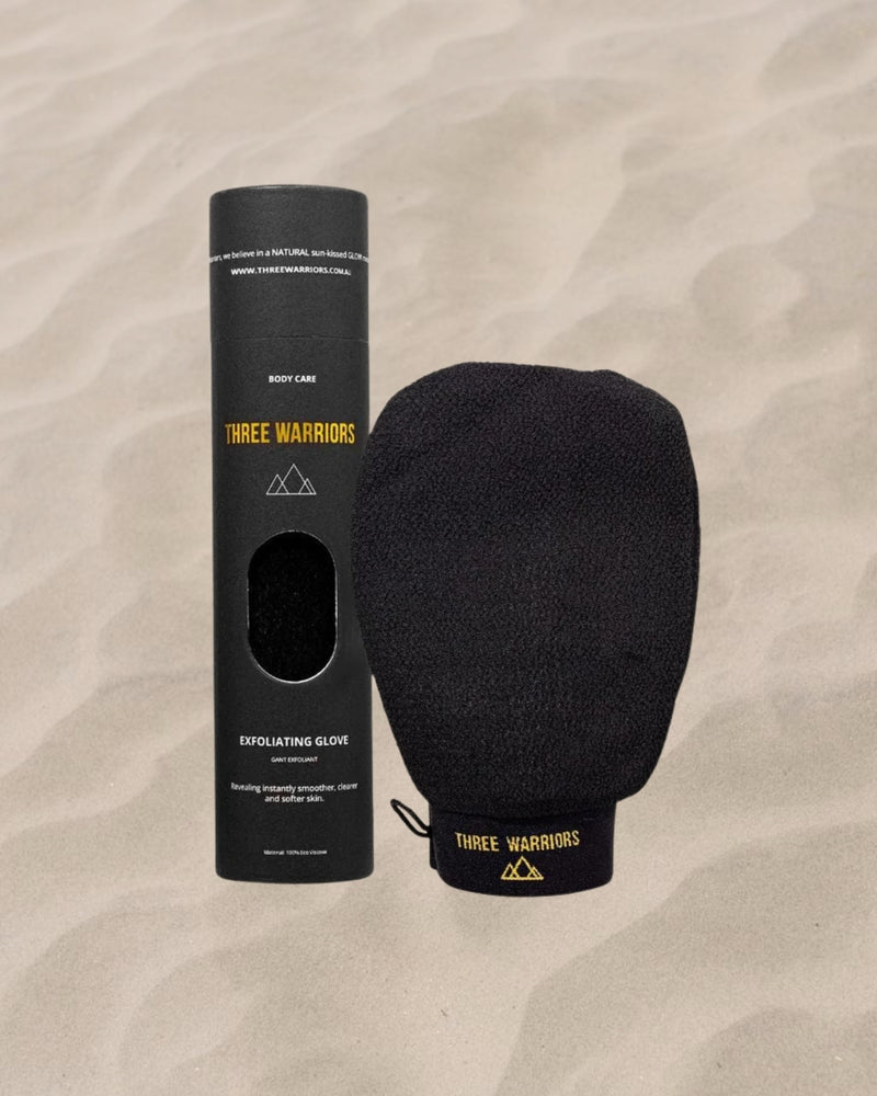 Three Warriors Exfoliating Glove