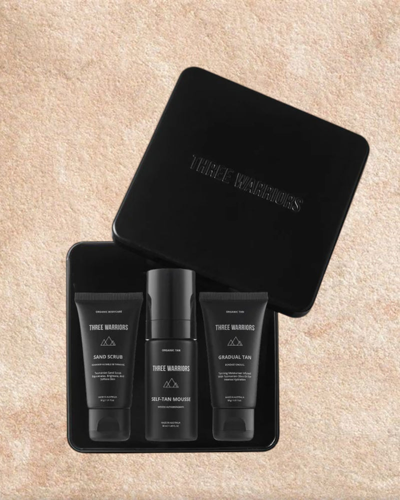 Three Warriors Tan Routine Minis