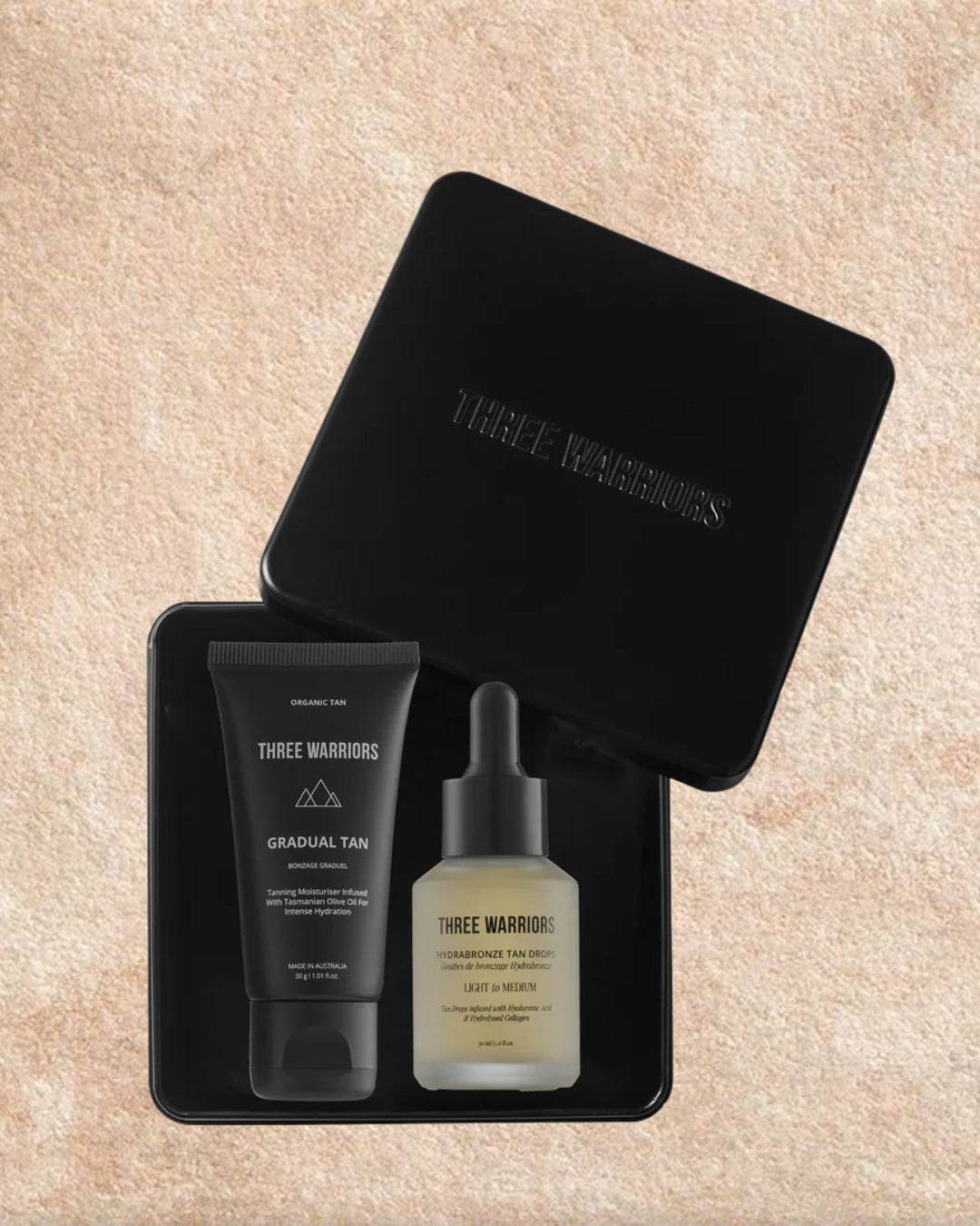 Three Warriors Skin Radiance Mini Travel Pack
