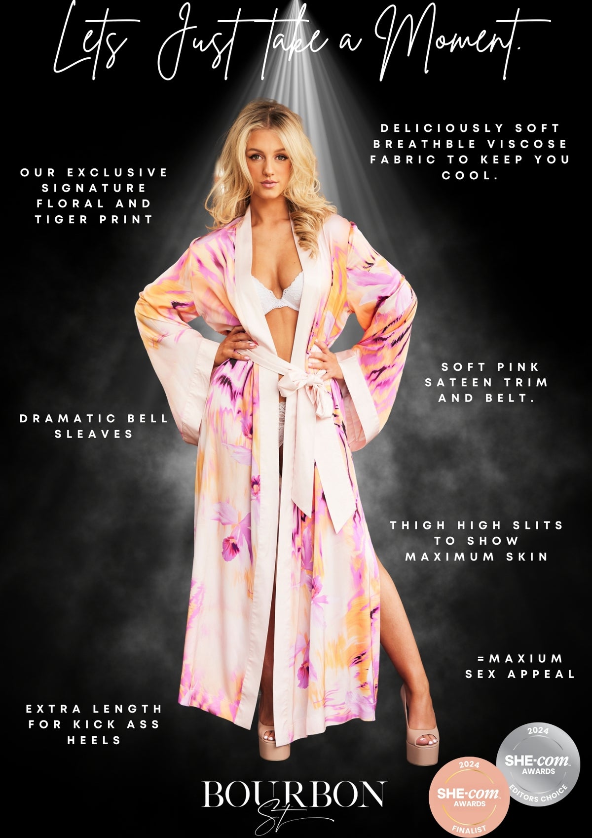 Elle Long Luxe Robe