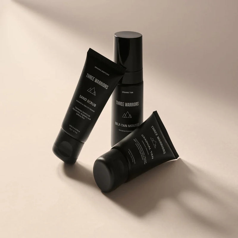 Three Warriors Tan Routine Minis